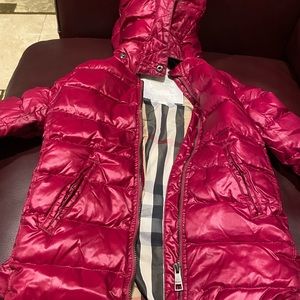 Girls Burberry coat